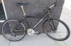 1996 Cannondale Killer V 500 Black Gold