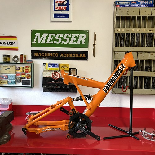 Another Cannondale Super V restoration