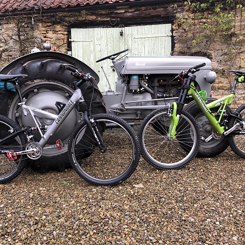 Two Super Vs and a 1948 Tractor